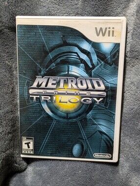 RARE Complete Nintendo Wii 🔥 METROID PRIME TRILOGY | CIB 👉 GC+